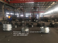 High Carbon Non Alloy Galvanized Steel Wire Standard Export Seaworthy Packing