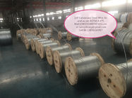 6.6M Galvanized Strand Messenger Wire on a continuous wooden reel with 5000ft