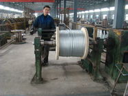 Overhead Electrical Wire Galvanized Steel Strand With High Carbon Steel Material