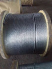 7x2.8mm CE Approved Galvanized Steel Cable , Hot Dip Galvanized Steel Wire For Fencing