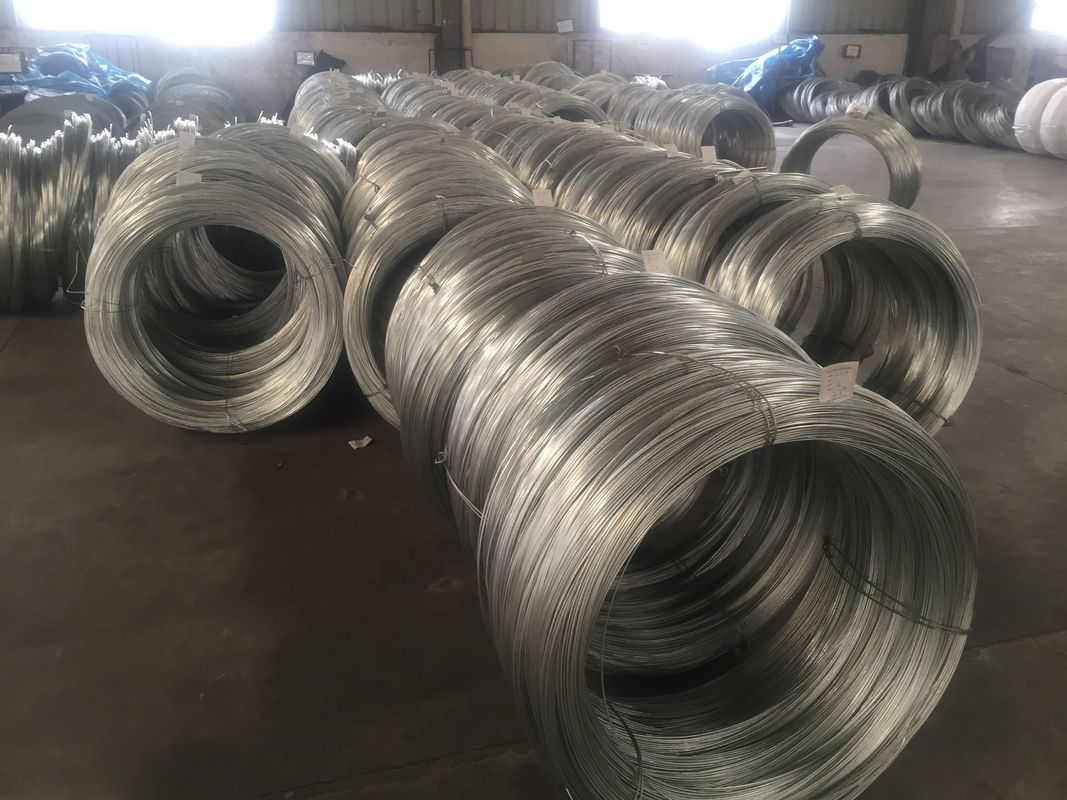 High Strength Galvanized Steel Core Wire Heavy Zinc Coating Greased For ACSR ASTM B498