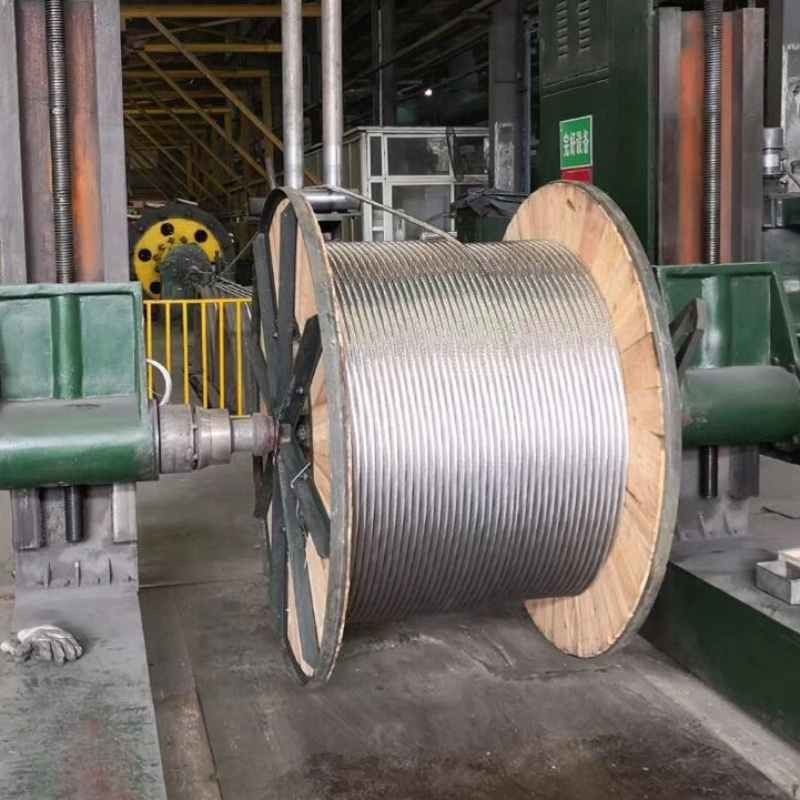 Lb40 Aluminum Clad Steel Wire In Long Span Transmission Line