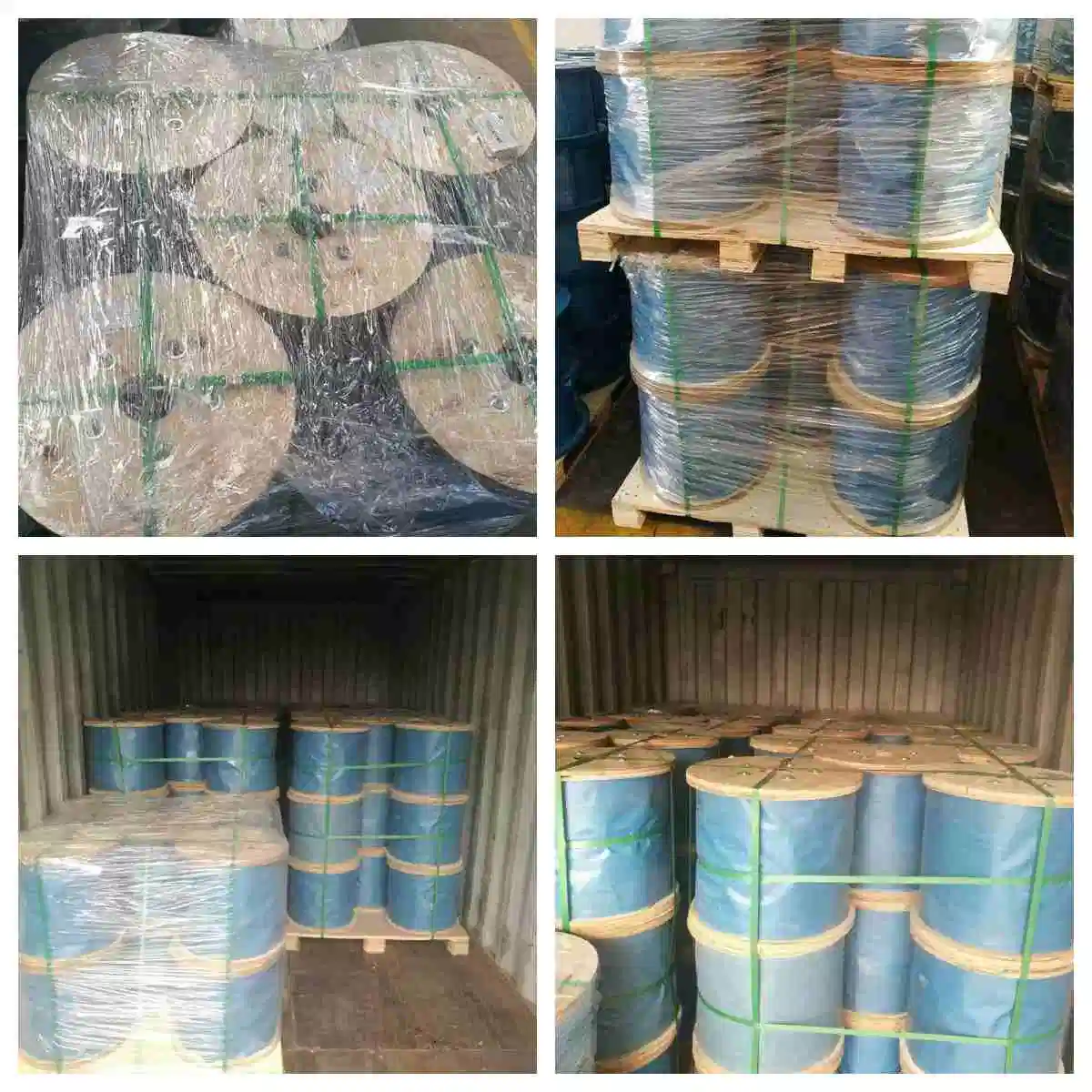 6X15+7FC Galvanized Steel Wire Rope