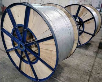 Adhesive Galvanised Steel Ground Shield Wire For Bare Aluminium Wire Conductor