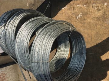 ASTM High Carbon Galvanized Stay Wire 7/4.0mm For Liquid Natural Gas Tanks