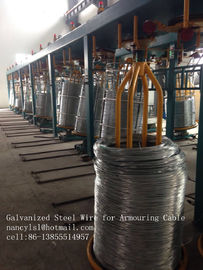 Hot Dip Galvanized Low Carbon Steel Wire For Armouring Cable Wire Mesh