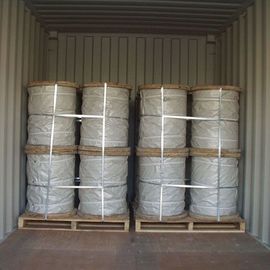 Middle And High Carbon Galvanized Steel Rope  , Non - Alloy Bridge Strand Guy Wire