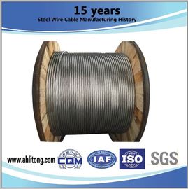 Bare All Aluminium Conductor Steel Reinforced Wire For Transmission Towers , Wood Poles