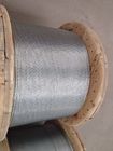 Hot-dipped EHS Galvanized Steel Wire Strand 1/4&quot; with structure 1*7 for guy wire/messengeras per ASTM A 475