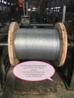 Flexible Overhead Electrical Wire Steel Wire Strand With Galvanized Type