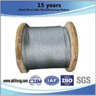 Hot Dip Galvanized Guy Cable Wire For HT Stay Wire , 100-300g/M2 Zinc Coating Weight