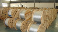 ASTM B 498 Overhead Ground Wire , Middle And High Carbon  Zinc Coated Steel Wire
