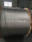 High Strength EHS Zinc Coated Steel Messenger Cable 3 8 Inch For Liquid Natural Gas Tanks