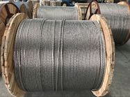 ASTM A 475 Zinc Coated Steel Wire Strand , Non - Alloy High Strength Cable 3 16 Inch