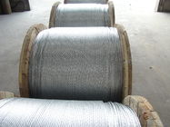 Non - Alloy Overhead Ground Wire , EHS Class A 1 2 Galvanized Aircraft Cable