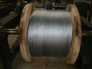 3/8&quot; Galvanized Steel Wire Strand , Galvanized Guy Wire On Reel Packing