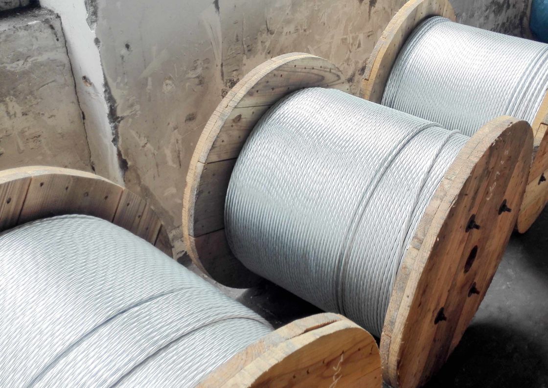 A3/8&quot;(1*7)ASTM A 475 Zinc-coated Steel Wire Strand with packing 5000ft/drum(1520m/drum)