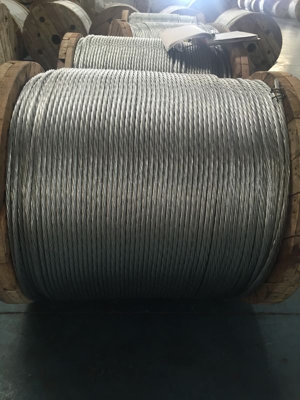 ASTM High Carbon Galvanized Stay Wire 7/4.0mm For Liquid Natural Gas Tanks