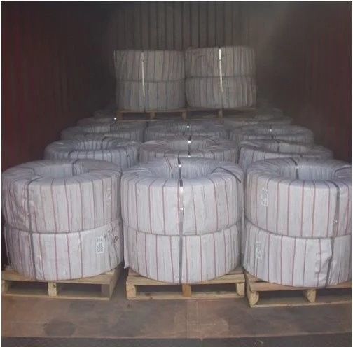 GALVANIZED STEEL WIRE AS MESSENGER WIRE AS PER ASTM A 475 CLASS A EHS