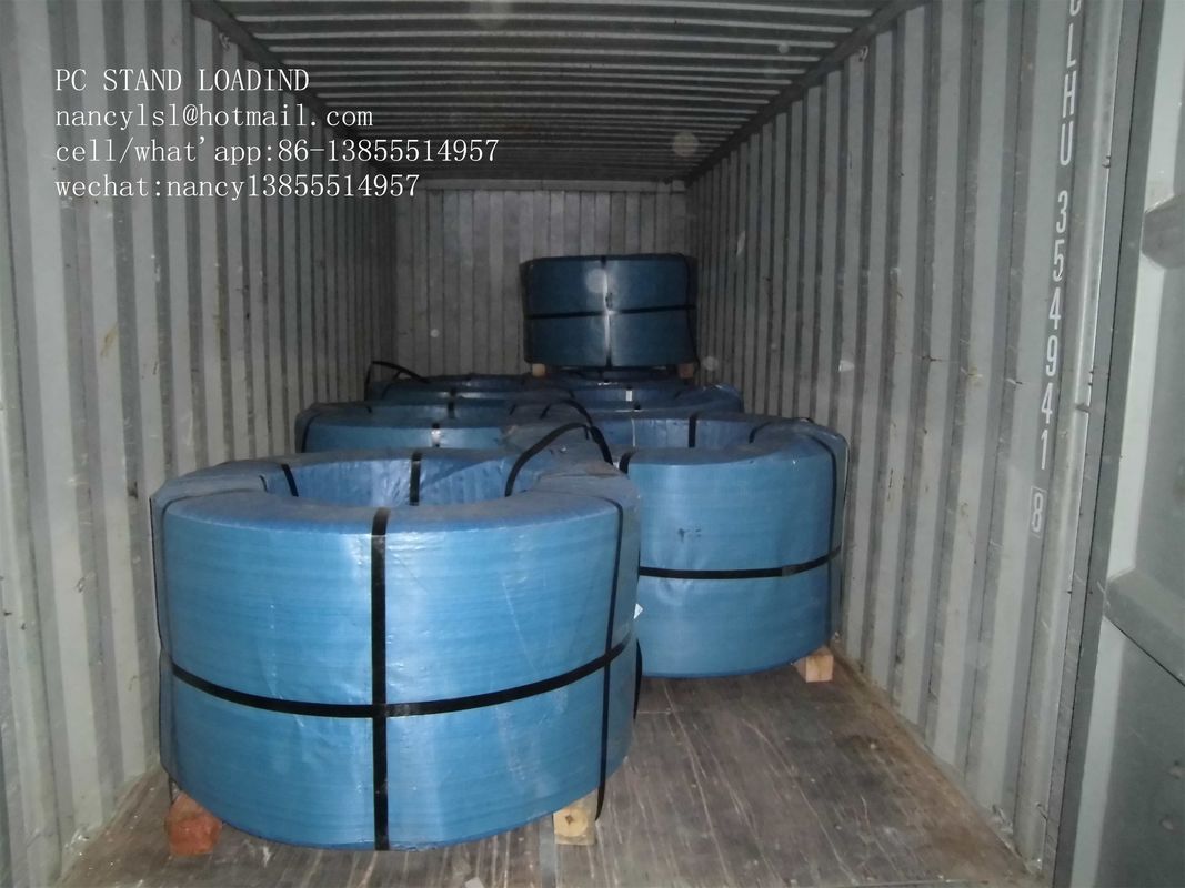 PC Steel Raw Material Spring Steel Wire Prestressed Concrete Strand With Reducing Distortion