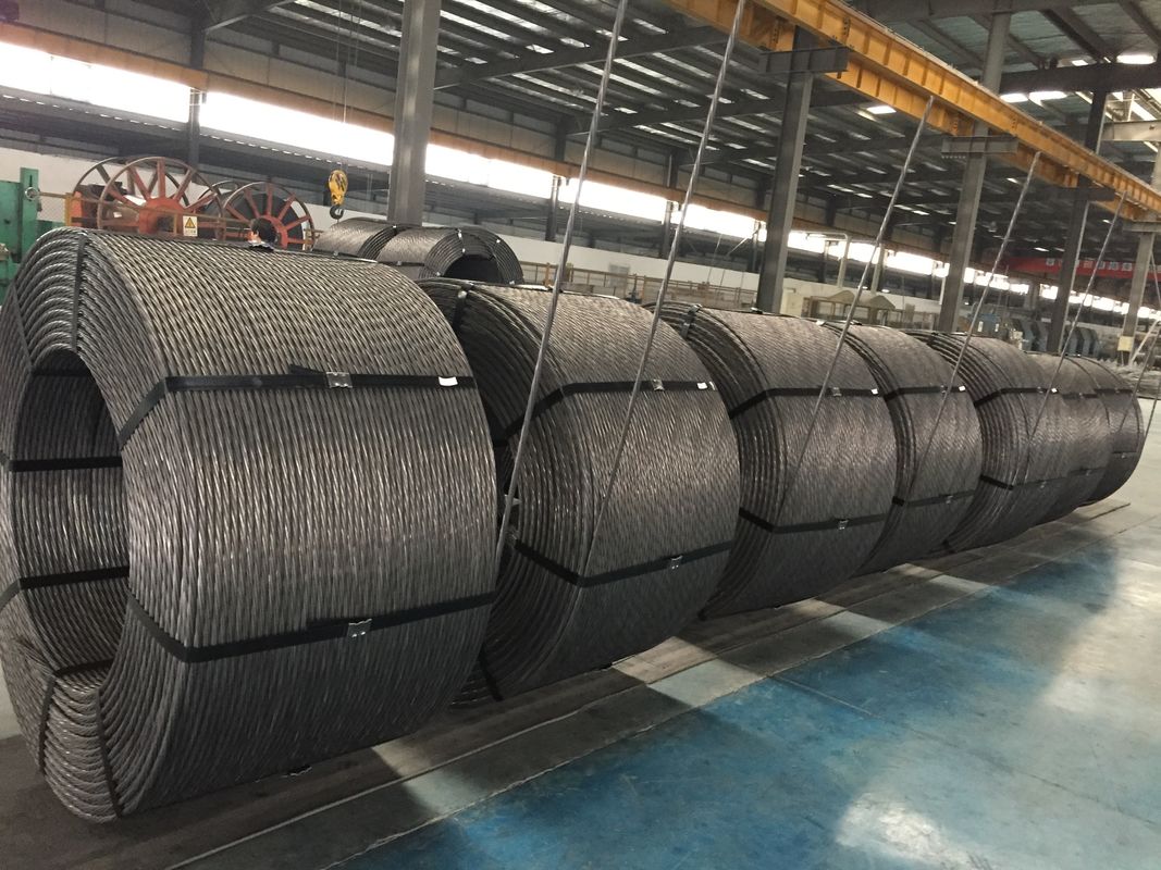 Railway PC Steel Wire Strand As Per ASTM A416 Grade 270 For Construction