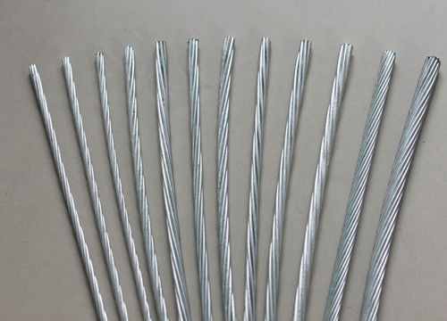 ASTM B 498 Overhead Ground Wire , Middle And High Carbon  Zinc Coated Steel Wire