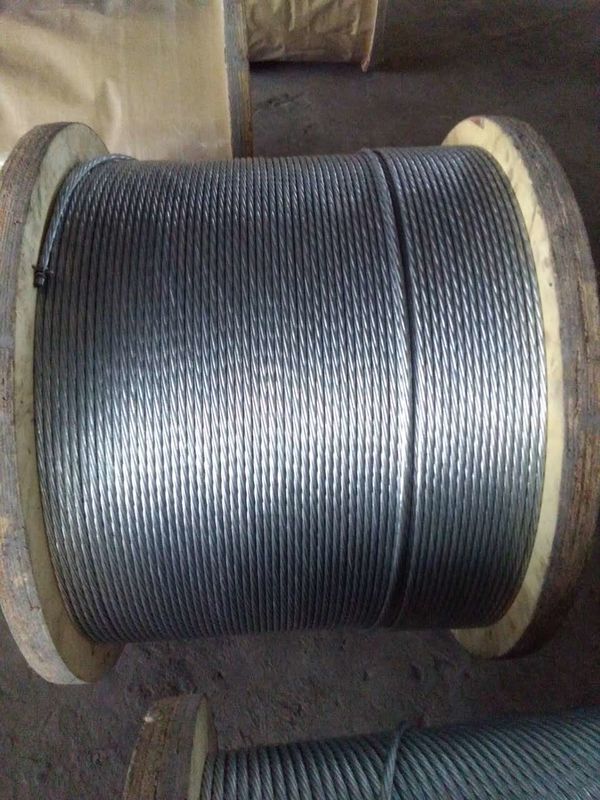 Heavy ASTM A 475-98 Galvanized Steel Wire Strand , 5 16 Galvanized Wire Rope