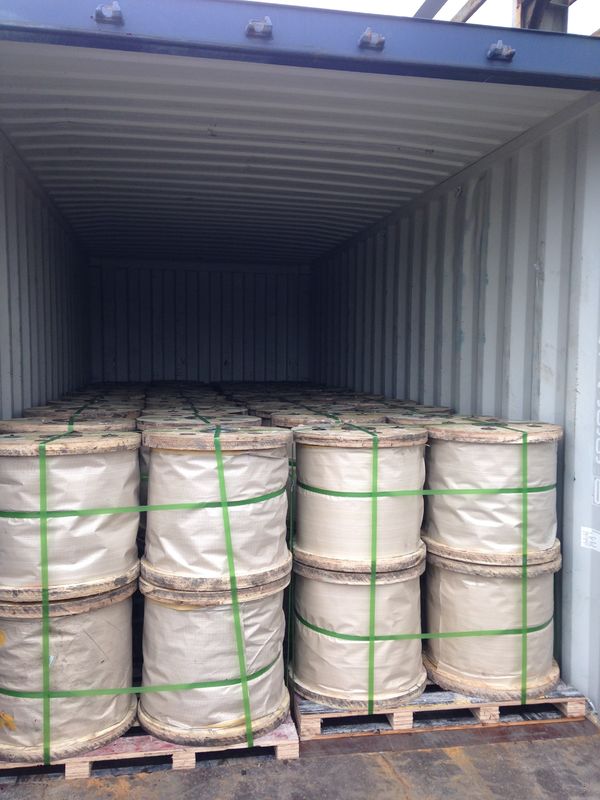 High Tensile Galvanized Steel Wire Strand ASTM 475 498 For Highways , Airport