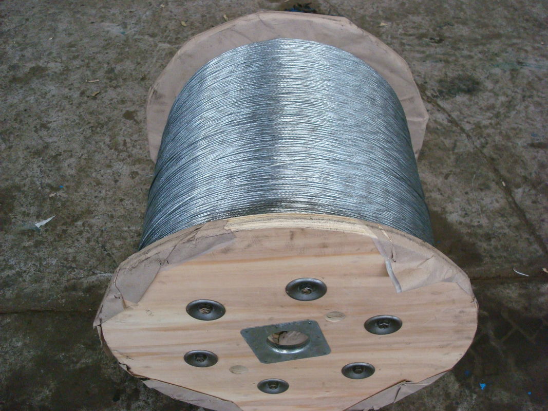 7/16 Inch Zinc Coated Steel Wire Strand As Per ASTM A 475 Class A EHS