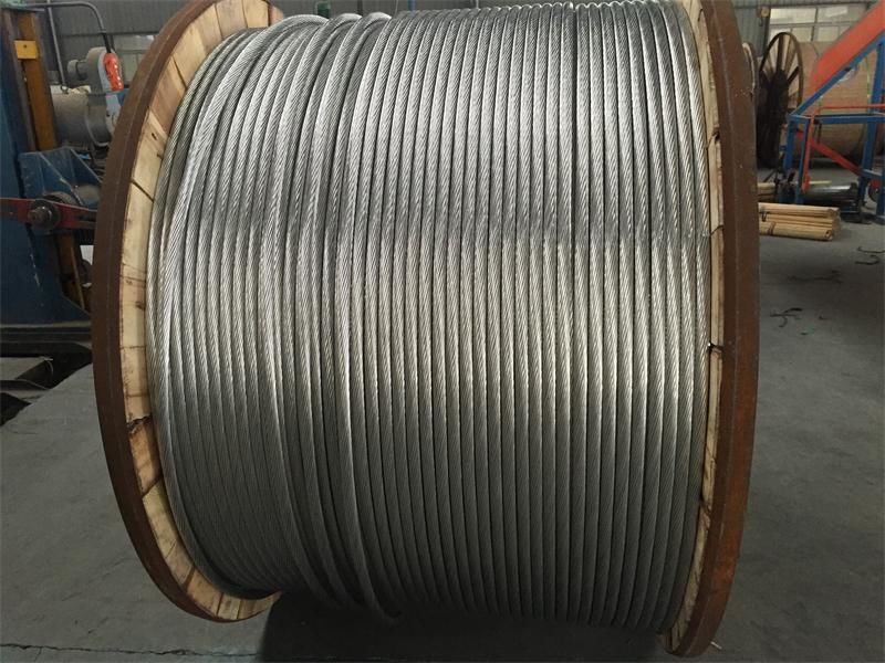 Overhead ACSR Cable With Hard Drawn Aluminium Wires And Zinc Coated Steel Wires