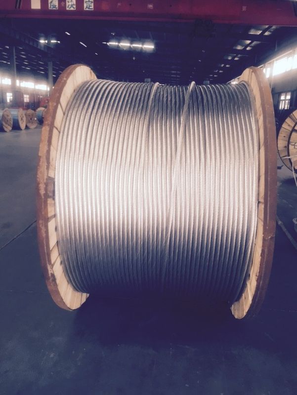 ASTM B232 BS 215 Aluminum Cable ACSR Conductor / Overhead Line Conductor