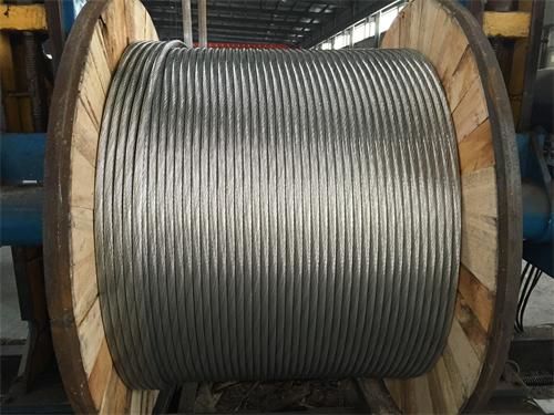 Bare Aluminium Conductor Steel Reinforced ACSR Cable With High Voltage