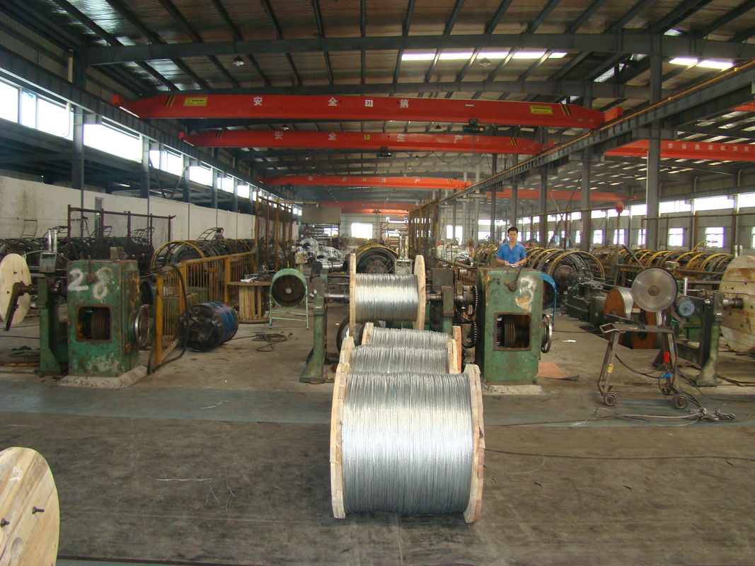 Durable Galvanized Steel Wire Cable Strand 1 2 Inch 19 X2.54mm ASTM A 475 EHS Class A Coating