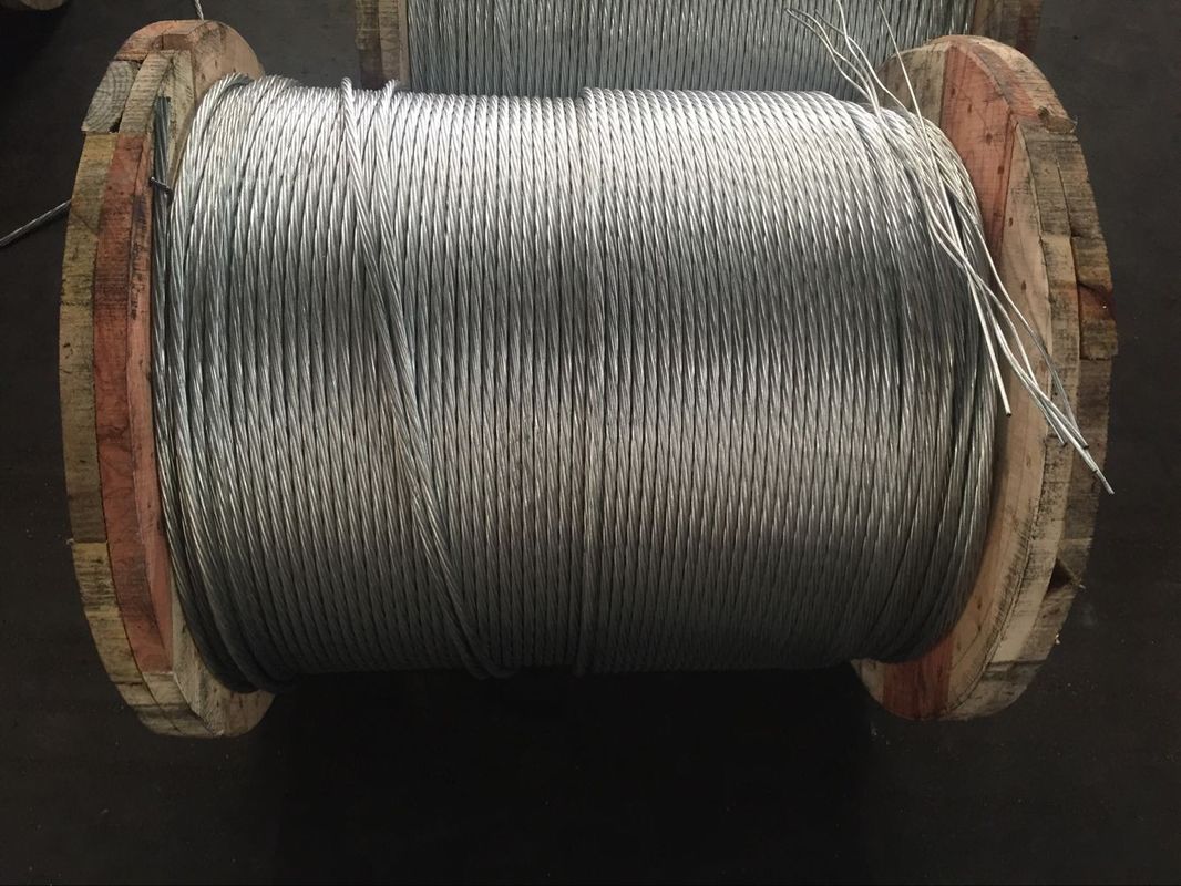 Clear Surface Galvanized Steel Wire Strand Metal Cable Wire With Stress Relieved