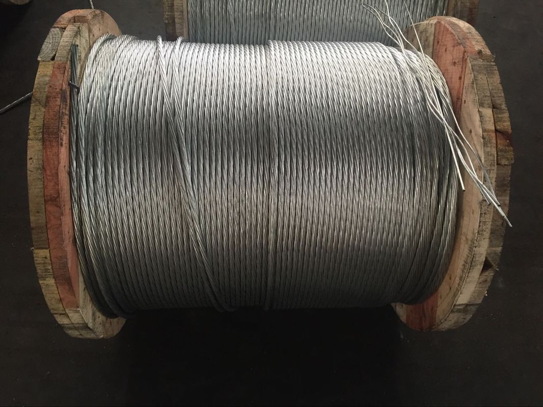 Clear Surface Galvanized Steel Wire Strand Metal Cable Wire With Stress Relieved