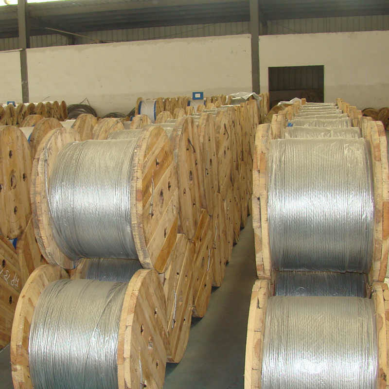 1x19 Structure Steel Strands , Galvanized Strand For Power Telecomission Lines