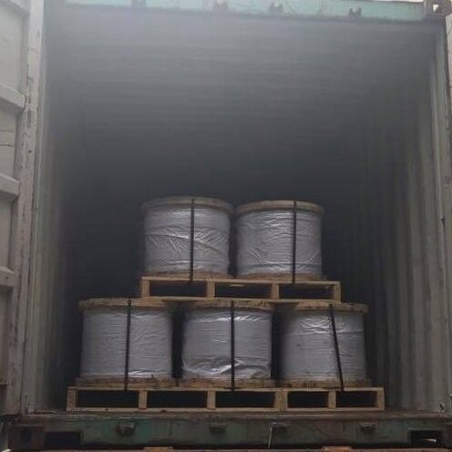 1x19 Structure Steel Strands , Galvanized Strand For Power Telecomission Lines