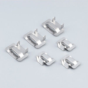 3/8" 9.5mm Stainless Steel Ear Lokt Buckle Pack  100pcs NOS