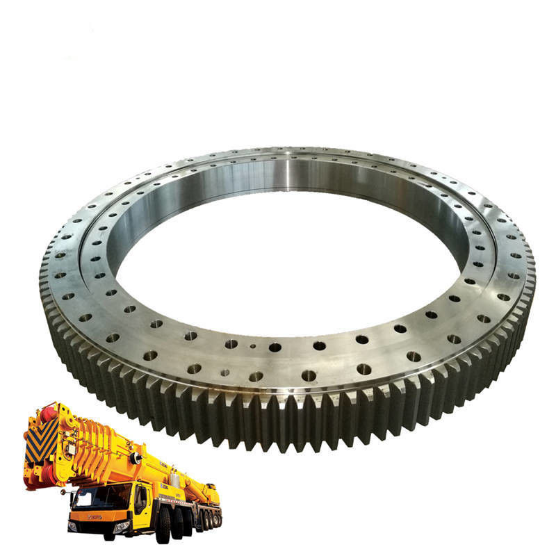 Cross Roller Slewing Bearing Ring 113.50.4500 Internal Toothed Segment Erector