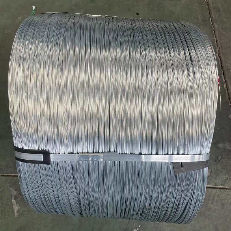 Tensile Strength 340-500 Galvanized Steel Wire Q195 Q235 For Armoring Cable