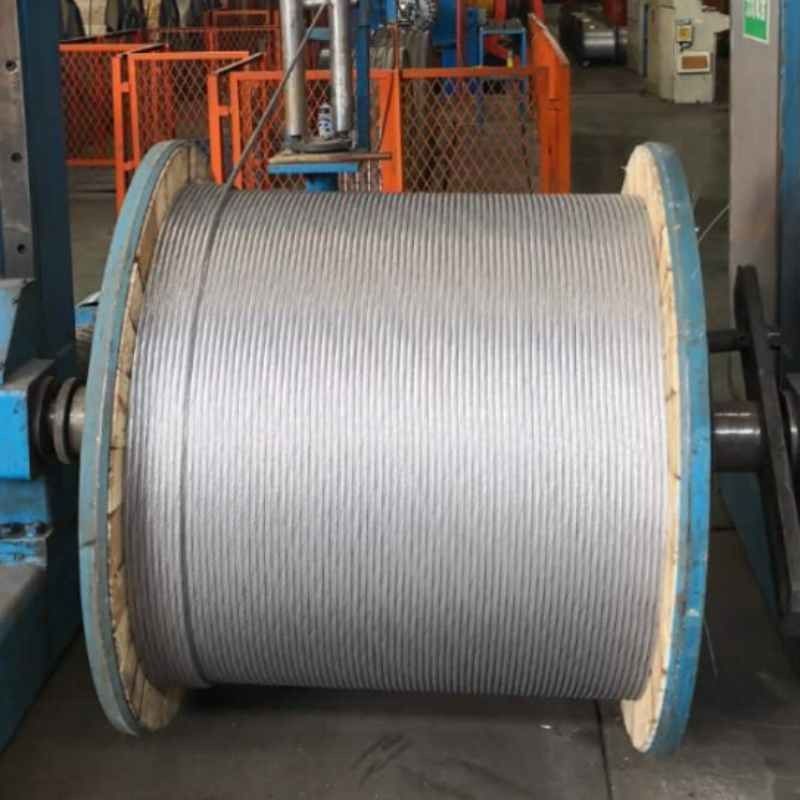 Lb40 Aluminium Clad Steel Wire Strand Acs For Opgw , SGS / BV Certification