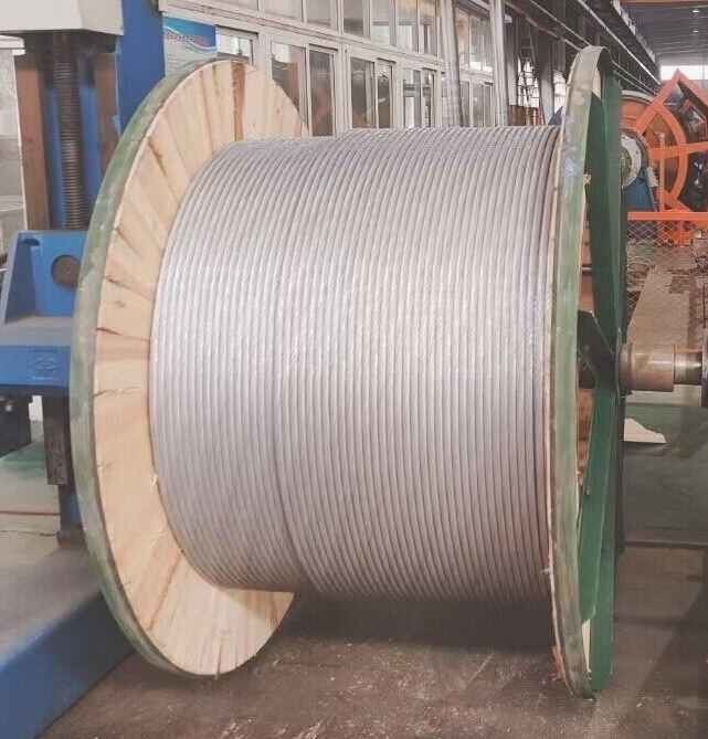 AS1222 ASTM B416-98 Aluminium Clad Steel Wire Strand For Self - Damping Conductor Line