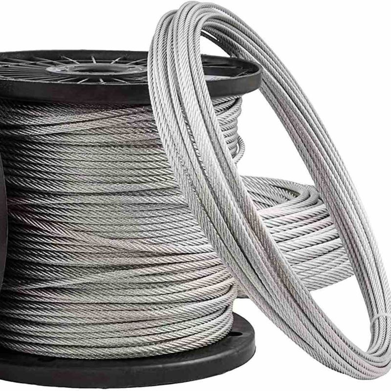 6x19S+FC Galvanized Steel Wire Rope ASTM 48mm