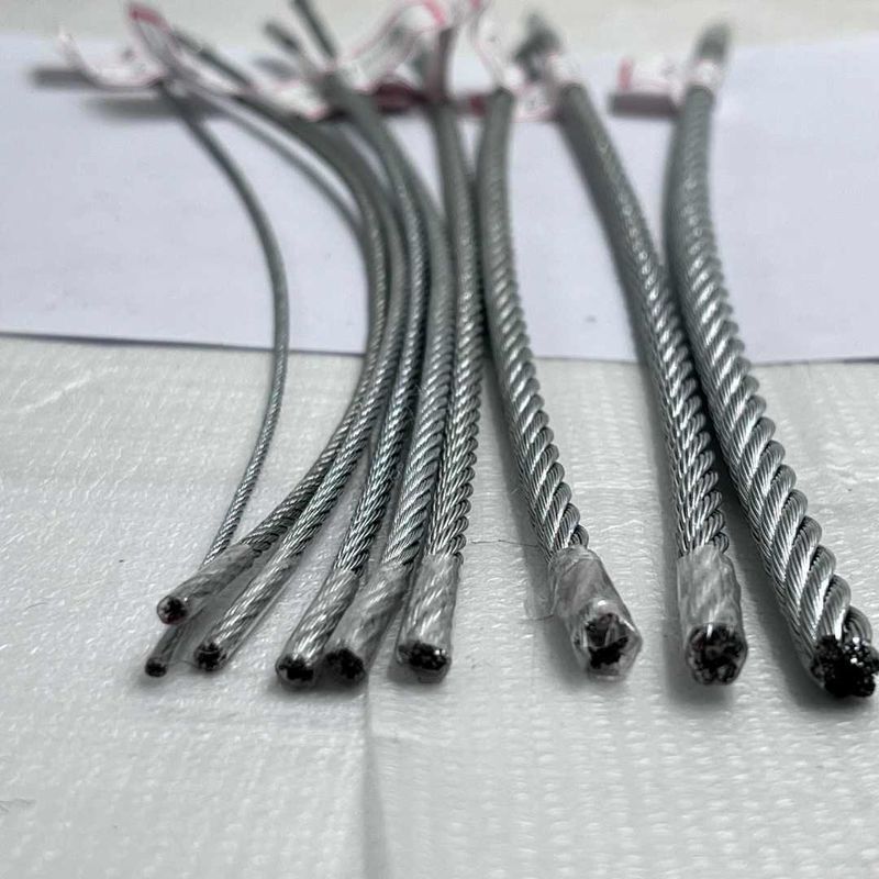 6x19S+FC Galvanized Steel Wire Rope ASTM 48mm