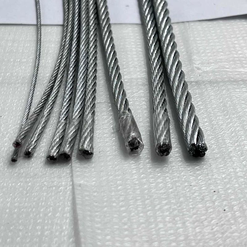 6x19S+FC Galvanized Steel Wire Rope ASTM 48mm