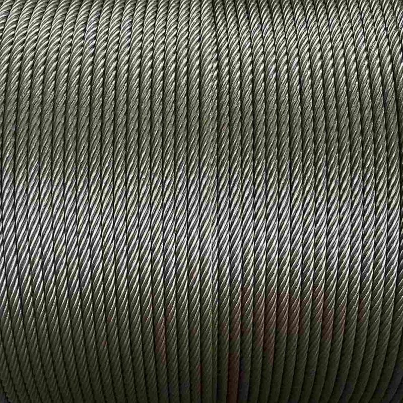 6x19S+FC Galvanized Steel Wire Rope ASTM 48mm