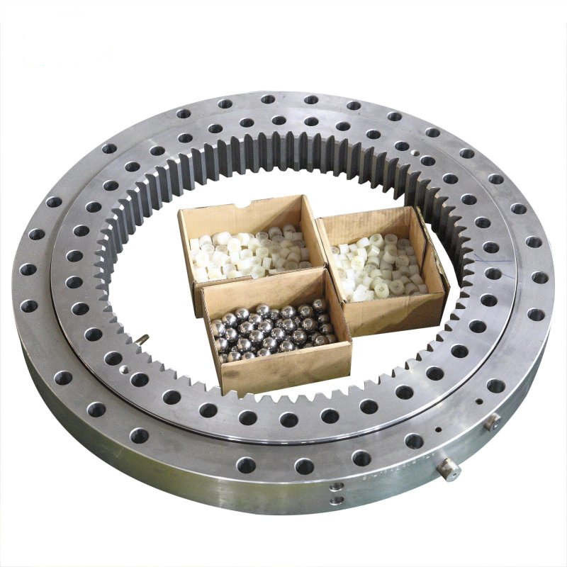 011.45.1250 High Load Capacity Slewing Bearing With External Gear