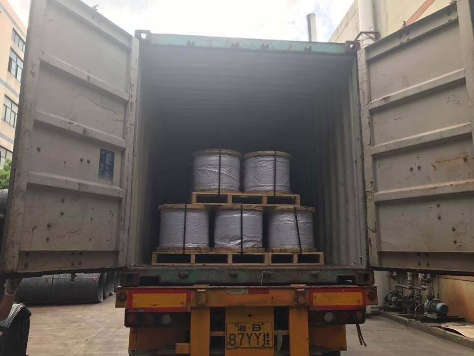 ACSR Conductor Galvanized Steel Wire For Overhead Transmission Line ABC Cable