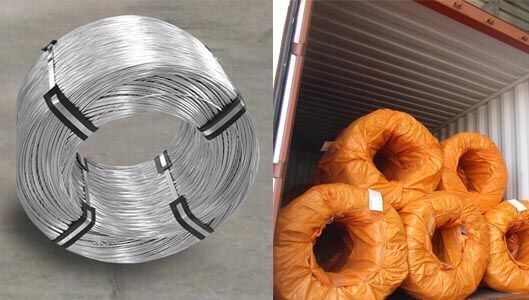 Hot - Dipped Steel Wire Galvanized For Armouring Cable , Packing 5-800kgs / Coil