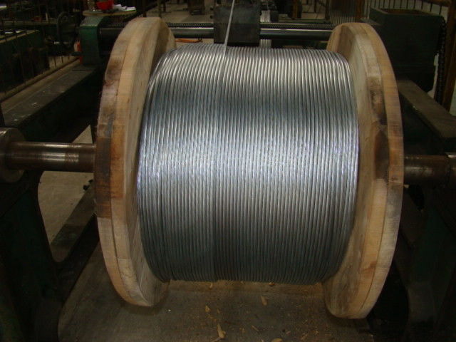 3/8&quot; Galvanized Steel Wire Strand , Galvanized Guy Wire On Reel Packing
